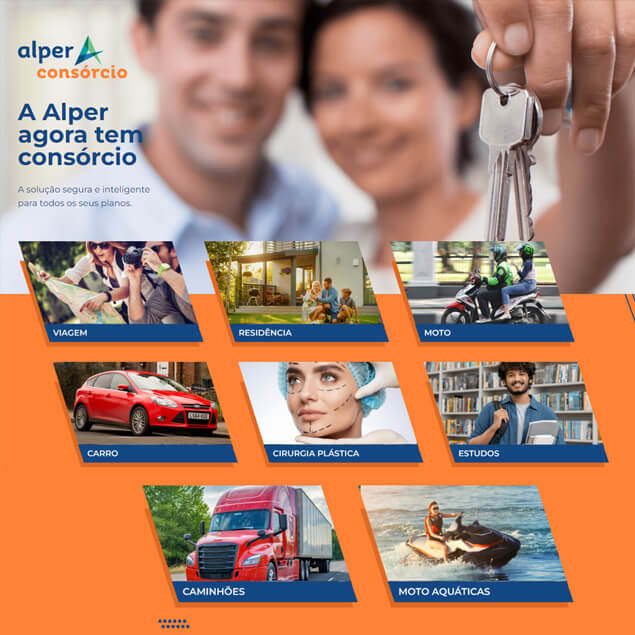 Site da Alper Seguros