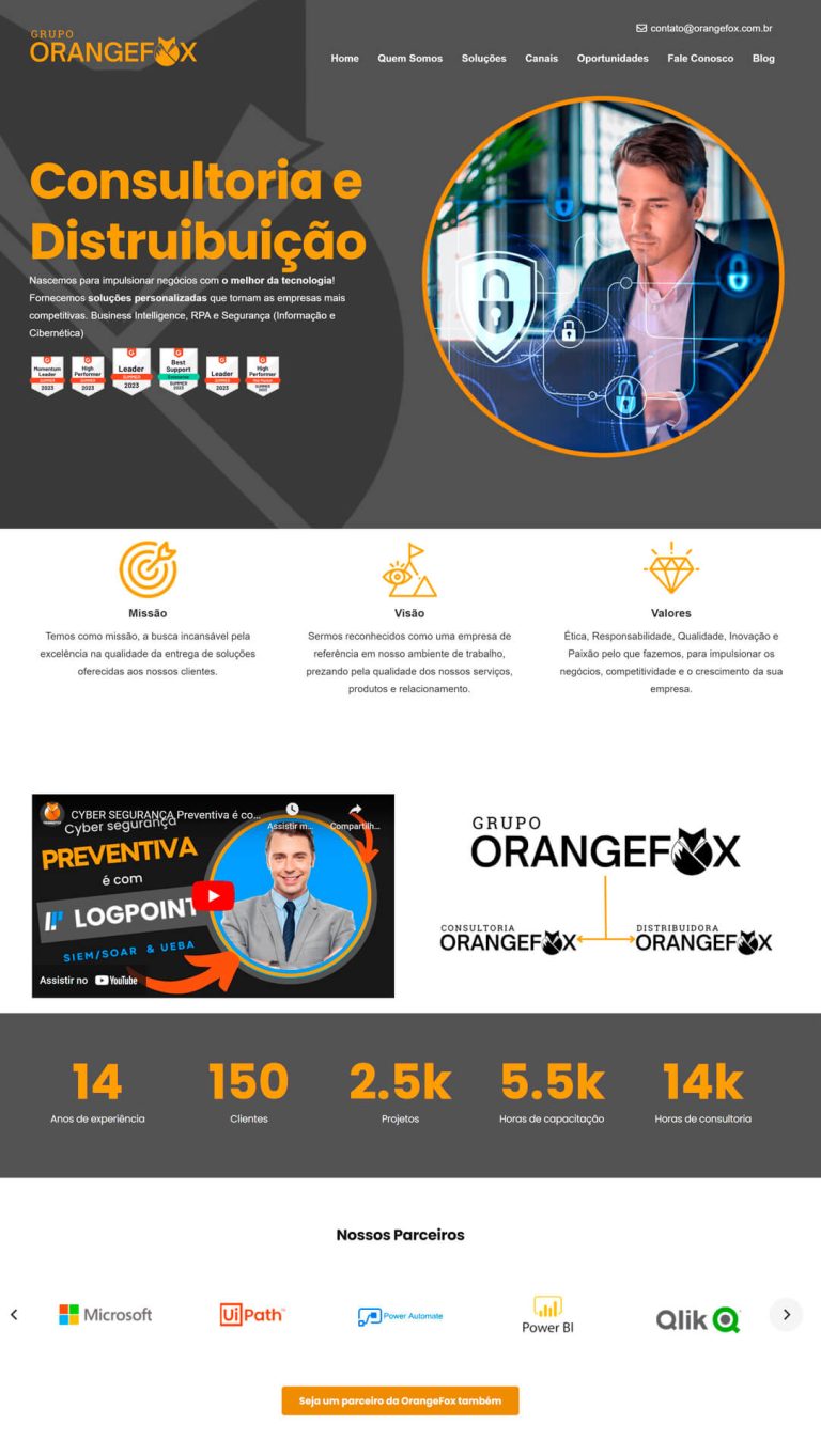 Site do Grupo Orangefox